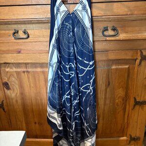 Tommy Bahama Longitude & Latitude Scarf Dress MED